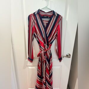 Brand new Lauren Ralph Lauren Dress blue and red size 6